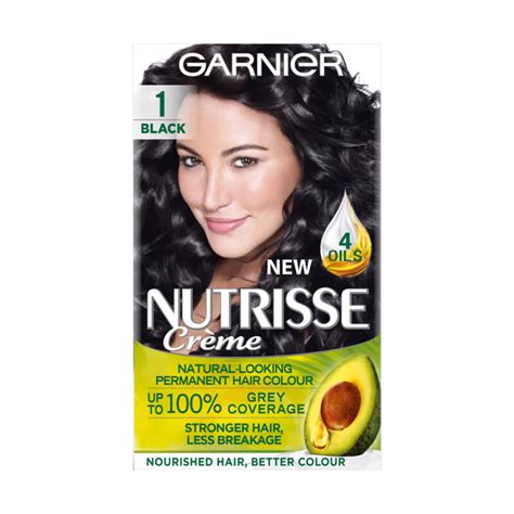 garnier nutrisse hair color black|garnier nutrisse permanent hair color.